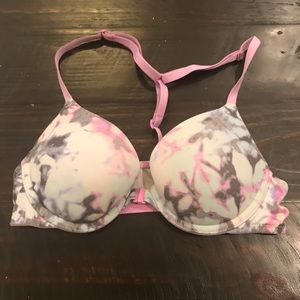 VS PINK | Wear Everywhere Push-up Marble Bra